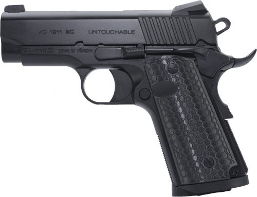Girsan EAA 392050 MC1911 SC Untouchable Sub-Compact 45 ACP 6+1 3.40in Black view 3