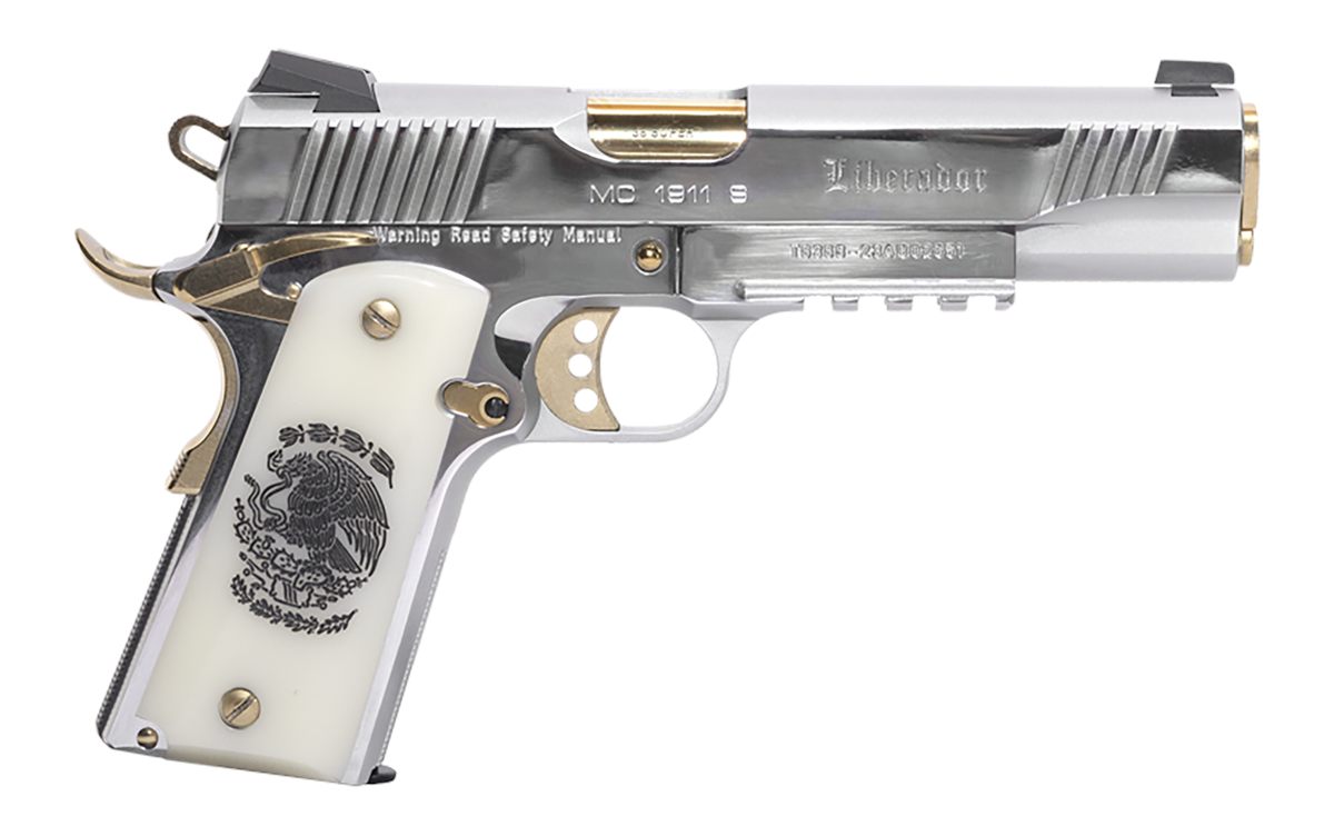 Girsan MC1911 Liberador Handgun .38 Super 9rd Magazine 5in Barrel Stainless