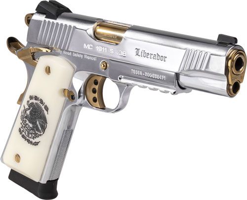 Girsan MC1911 Liberador Handgun .38 Super 9rd Magazine 5in Barrel Stainless view 6