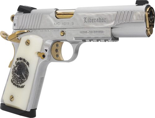 Girsan MC1911 Liberador Handgun .38 Super 9rd Magazine 5in Barrel Stainless view 7