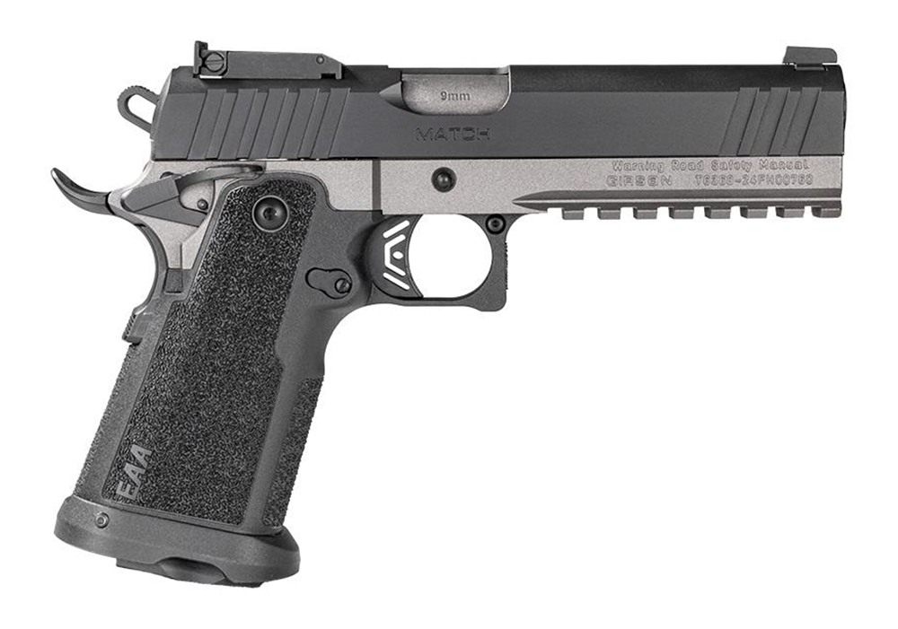 Girsan 395029 Witness2311 9mm Luger 20+1 5in Black Steel Barrel, Serrated S view 3
