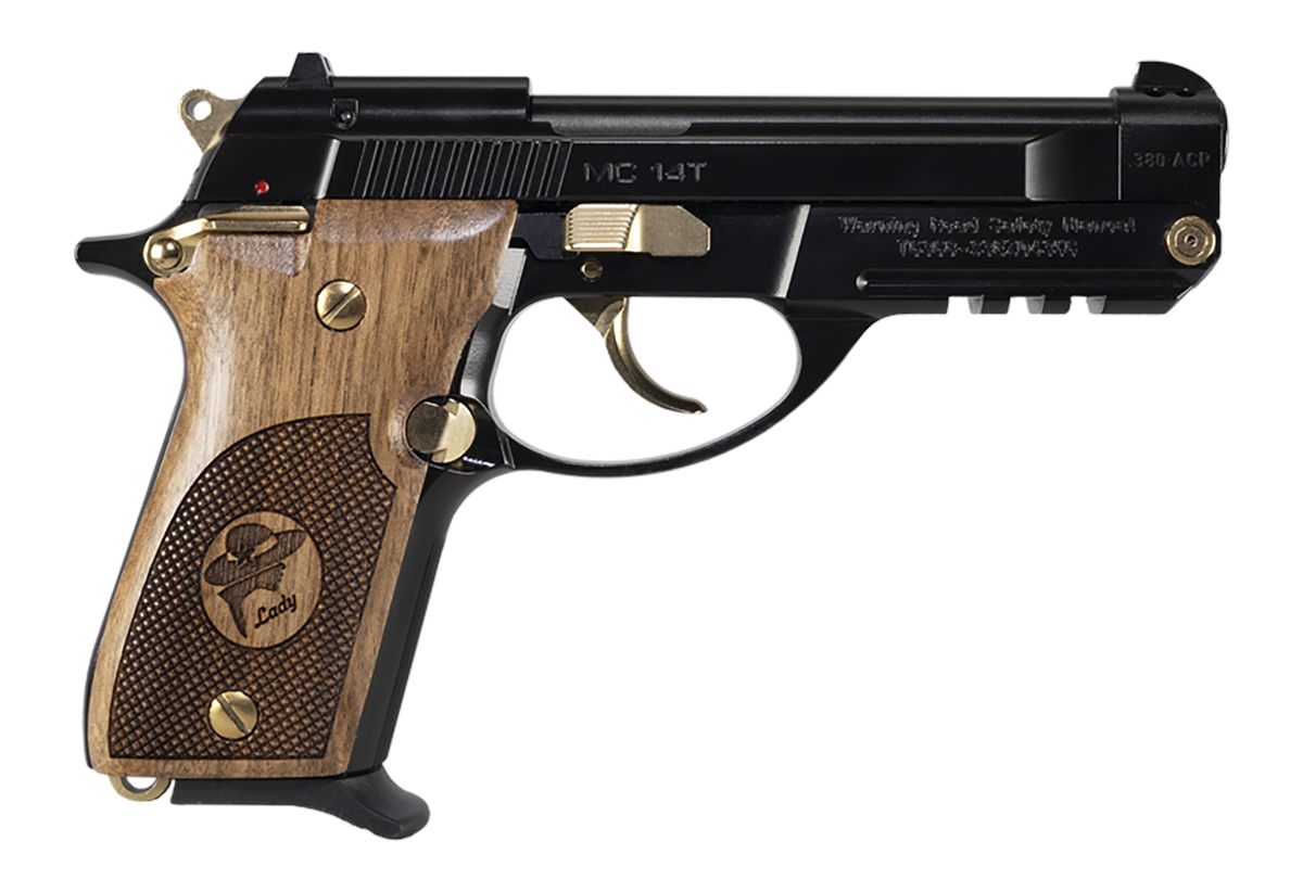 Girsan MC 14T Lady Tip-Up Handgun .380 ACP 13rd Magazine 4.5in Barrel Black view 2
