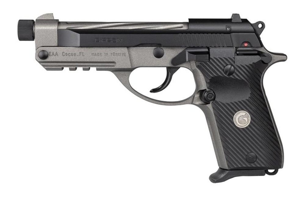 Girsan 390890 MC 14TX 380 ACP 13+1 4.90in Tungsten Cerakote Spiral Fluted T view 3