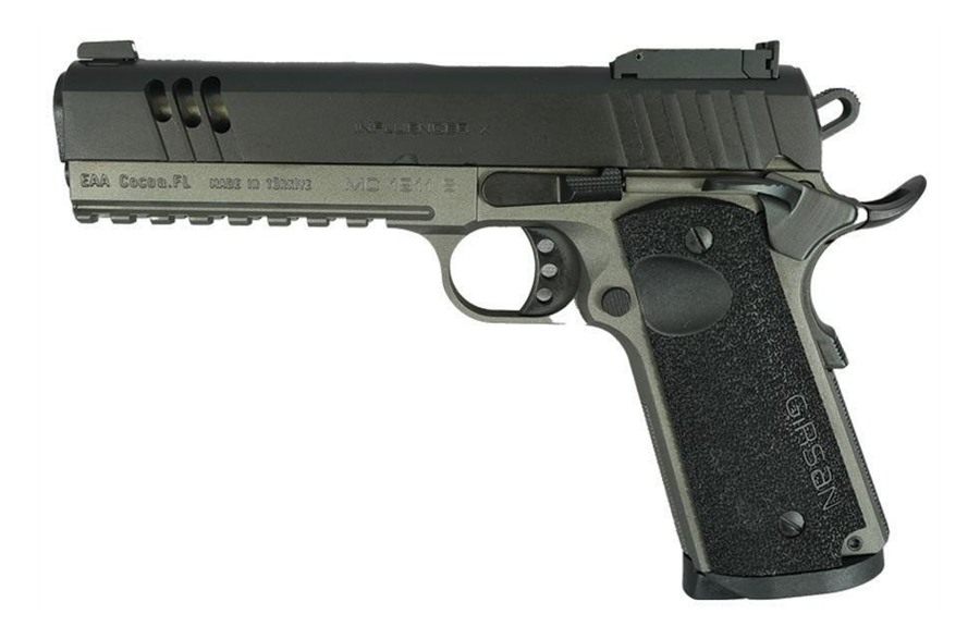 Girsan MC1911 Influencer X Handgun .45 ACP 8rd Magazine 5in Barrel Two Tone view 3