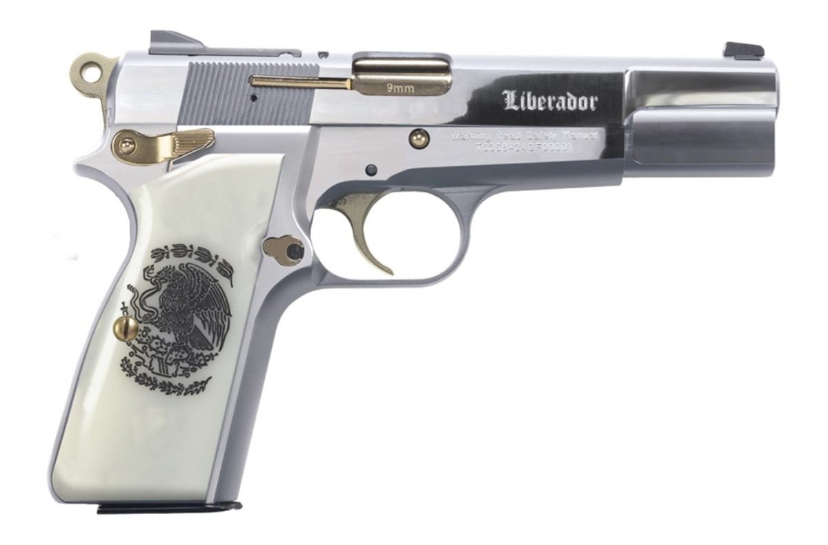 Girsan EAA MC P35 California Liberador Handgun 9mm Luger 10rd Magazine 4.87 view 2