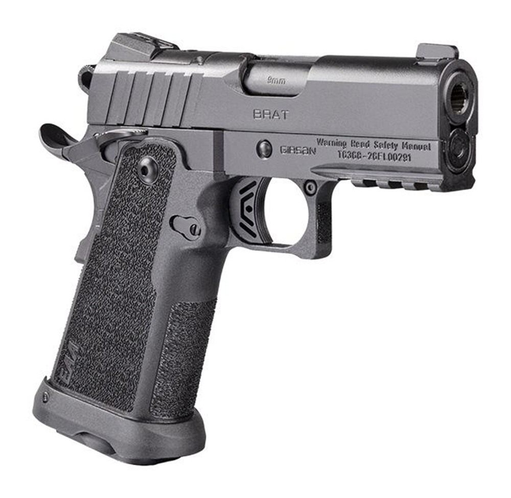 Girsan EAA Witness2311 Brat Optic Ready Handgun 9mm Luger 17rd Magazine 3.4 view 3