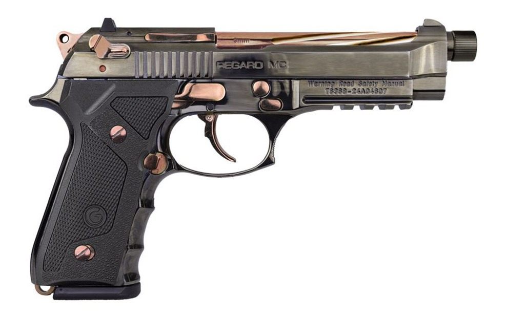 Girsan Regard Smoke Rose 9MM ADJ. SGT 18-Shot Threaded Talo