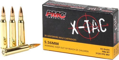 PMC Ammunition 556X X-Tac 55gr Full Metal Jacket Boat Tail 20 Per Box/50 Ca view 2