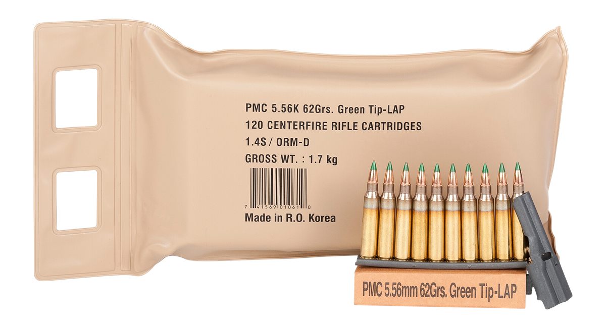 Poongsan PMC 556(M55)BP X-Tac Battle Pack 5.56x45mmNATO 62gr Light Armor Pi