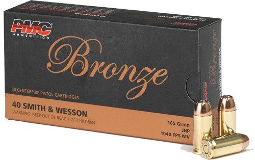 Poongsan PMC 40B Bronze 40S W 165gr Jacketed Hollow Point 50 Per Box/20 Cas view 3