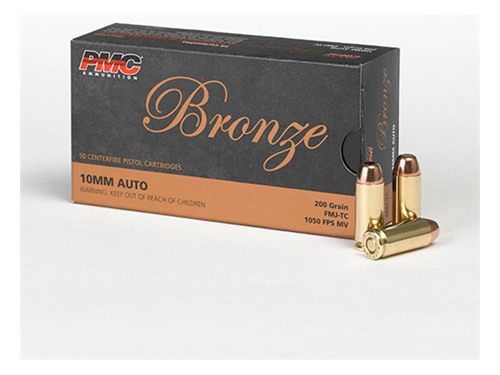 PMC Ammunition 10A Bronze 10mmAuto 200gr Full Metal Jacket Truncated Cone 5 view 3