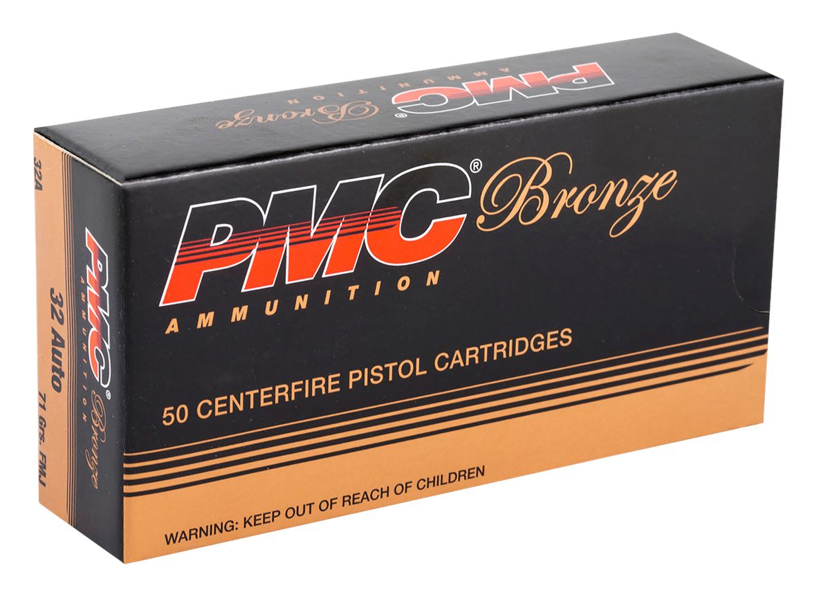 PMC 32A Bronze 71gr Full Metal Jacket 50 Per Box/20 Case