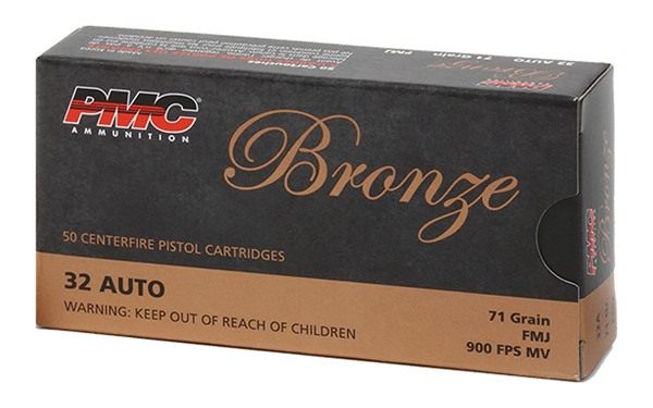 PMC 32A Bronze 71gr Full Metal Jacket 50 Per Box/20 Case view 2
