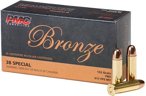 PMC Ammunition 38G Bronze 38 Special 132gr Full Metal Jacket 50 Per Box/20 view 3