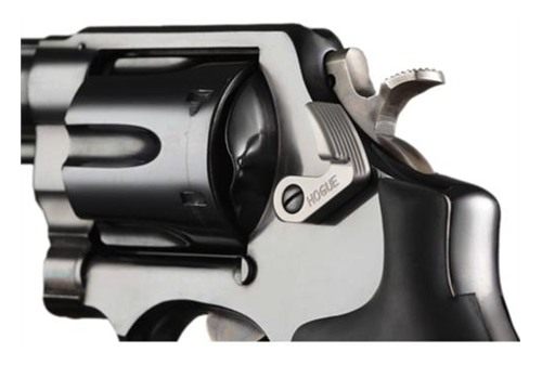 Hogue S&W Revolver Extended Cylinder Release, Short, Stainless Steel - 00684 view 2