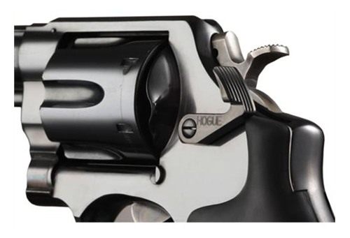 Hogue 00687 S W Long Cylinder Release Stainless Steel Blued