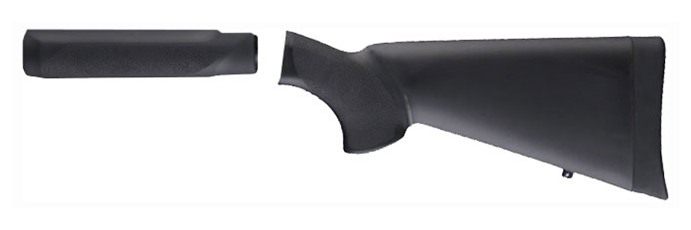 Hogue 05012 OverMolded Combo Kit Black Synthetic with Forend Mossberg 500 view 4