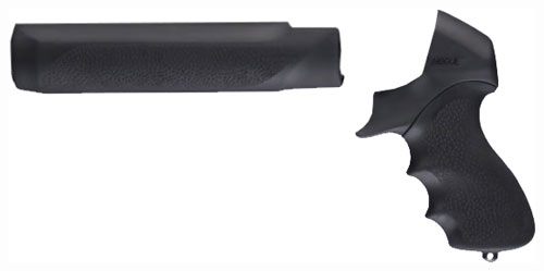 Hogue Combat Grips 05015 OverMolded Tamer Pistol Forend Black Rubber with F view 2