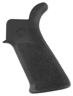 Hogue Combat Grips 15030 OverMolded Beavertail Cobblestone Black Rubber for view 2
