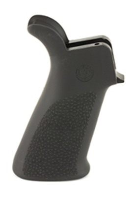 Hogue Combat Grips 15030 OverMolded Beavertail Cobblestone Black Rubber for view 3