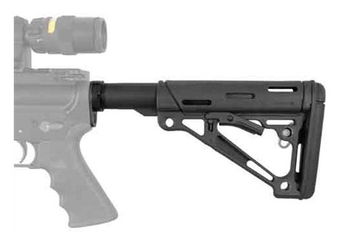 Hogue Combat Grips AR-15/M-16 OverMolded Collapsible Buttstock Assembly - I view 2