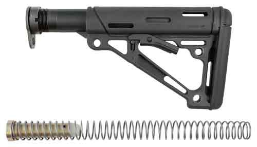 Hogue Combat Grips AR-15/M-16 OverMolded Collapsible Buttstock Assembly - I view 3