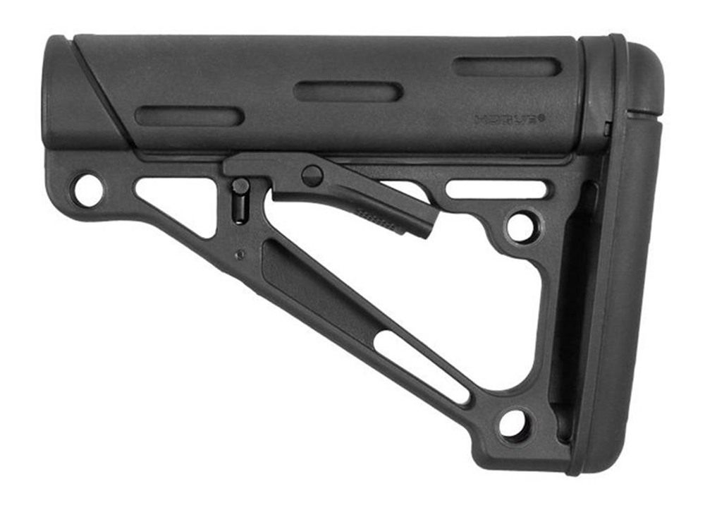 Hogue Combat Grips 15050 OverMolded Collapsible Buttstock Black Rubber for view 2
