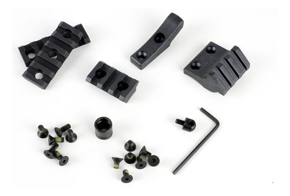 Hogue AR-15/M16 Kit Overmolded Beavertail Grip Collapsible Mil-Spec Buffer view 2