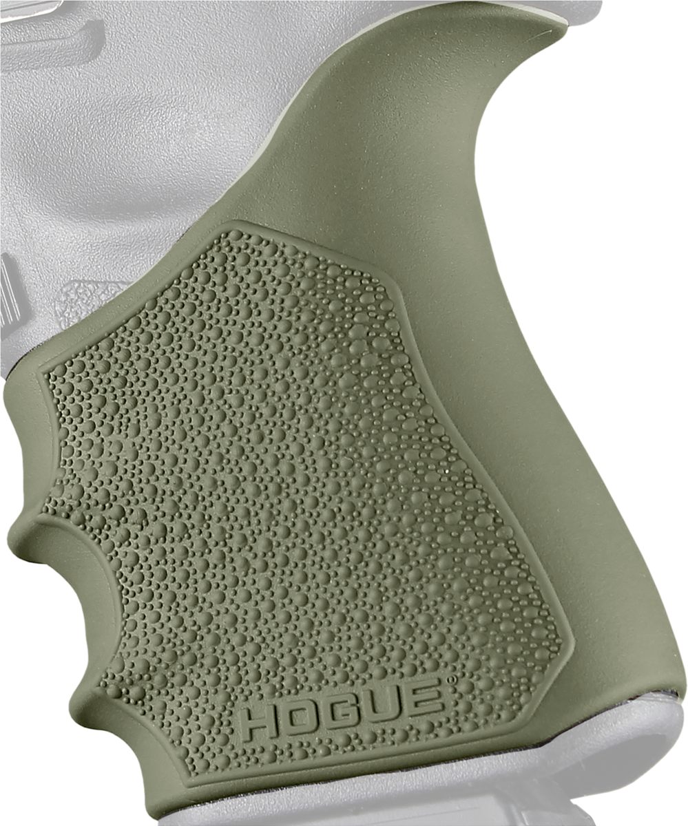 Hogue HandAll Beavertail Grip Sleeve Glock 19, 23, 32, 38 Gen 3-4 OD Green