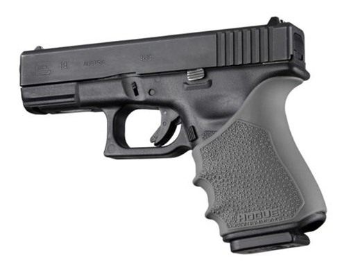 Hogue HandAll Beavertail Handgun Grip Sleeve for Glock 19 Gen 3-4 Slate Gre