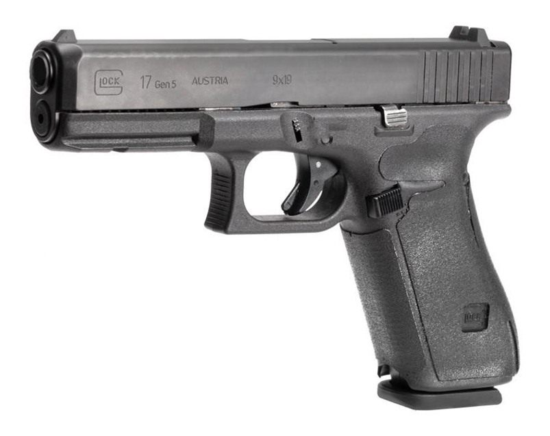 Hogue Glock 17, 17MOS, 34MOS, 45, 45MOS, 19X - Wrapter Rubber Adhesive Grip view 2
