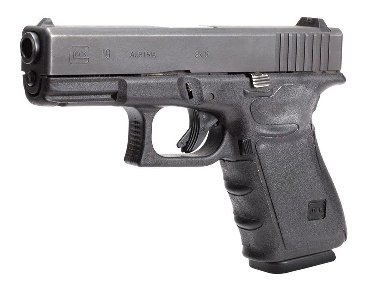 Hogue Wrapter Adhesive Grip Black Glock 19/23/32/38 Gen 3