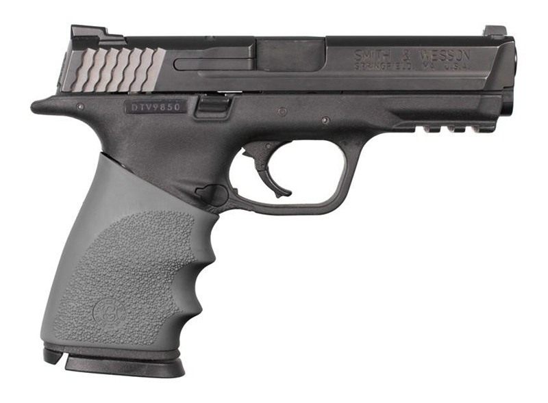 Hogue HandAll Hybrid Handgun Grip Sleeve for S W M P 9mm .357 Sig .40 view 2