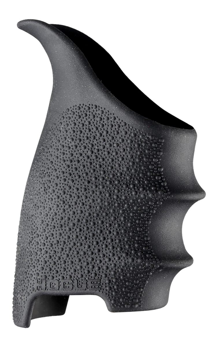 Hogue 17600 HandAll Beavertail Grip Sleeve made of Rubber with Textured Bla