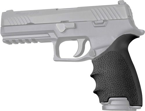 Hogue 17600 HandAll Beavertail Grip Sleeve made of Rubber with Textured Bla view 2