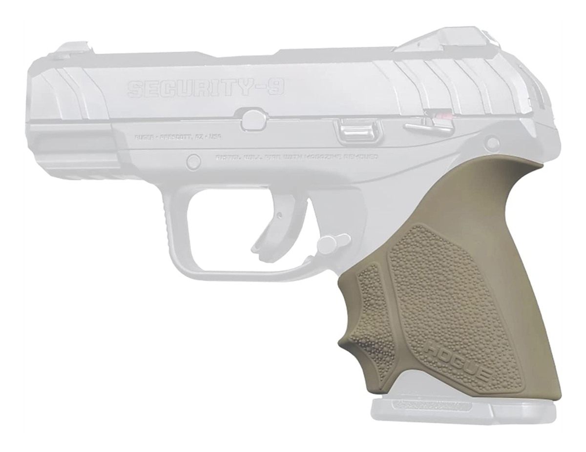 Hogue Hunting Grip Ruger Security 9 Compact: Fde
