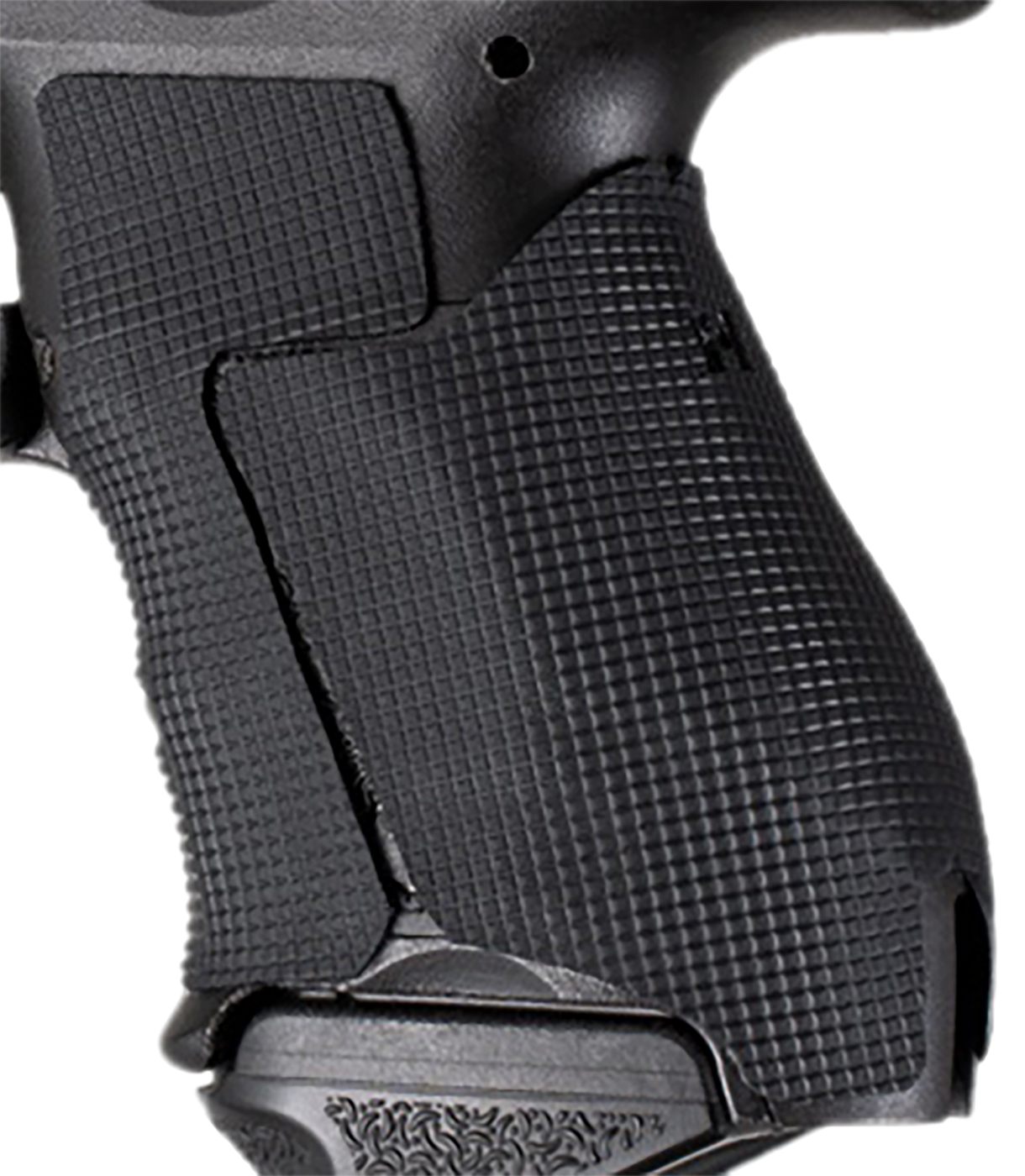 Hogue HK VP9SK - Wrapter Rubber Adhesive Grip - Block Texture - Black - Med