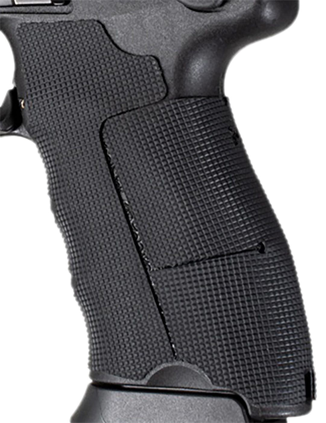 Hogue HK - Wrapter Rubber Adhesive Grip - Block Texture - Black - Medium Mo