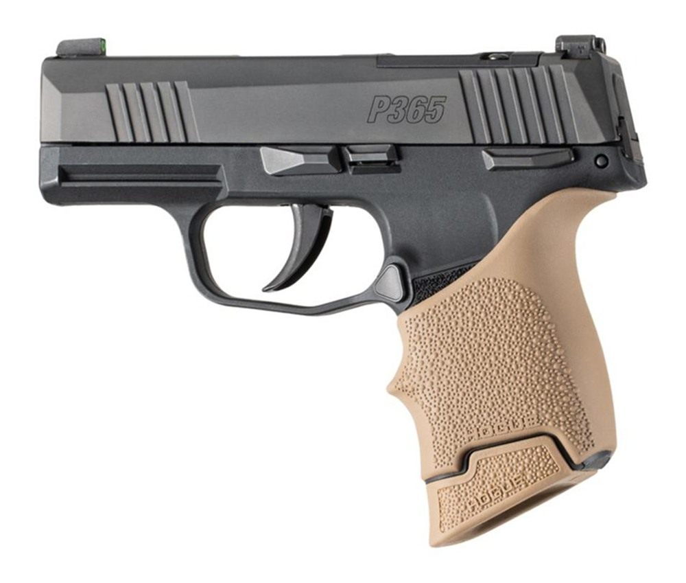 Hogue Sig Sauer P365 9mm OverMolded Rubber Grip Extension Base Pad for 10 R view 2