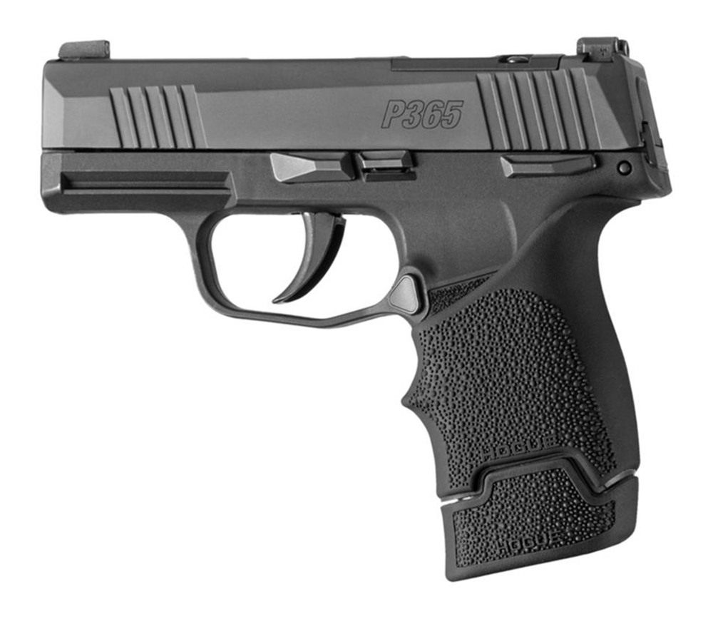 Hogue 18030 OverMolded Extension Base Pad Cobblestone Fits Sig Sauer P365 1 view 2