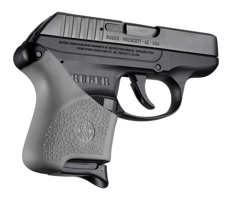 Hogue HandAll Hybrid Handgun Grip Sleeve for Ruger LCP Slate Grey