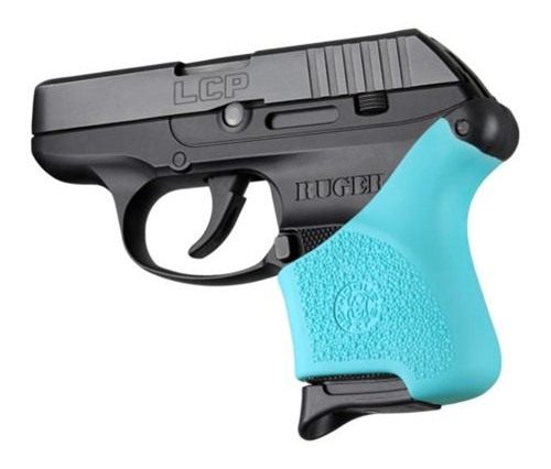 Hogue Handall Hybrid Ruger LCP Grip Sleeve-Aqua