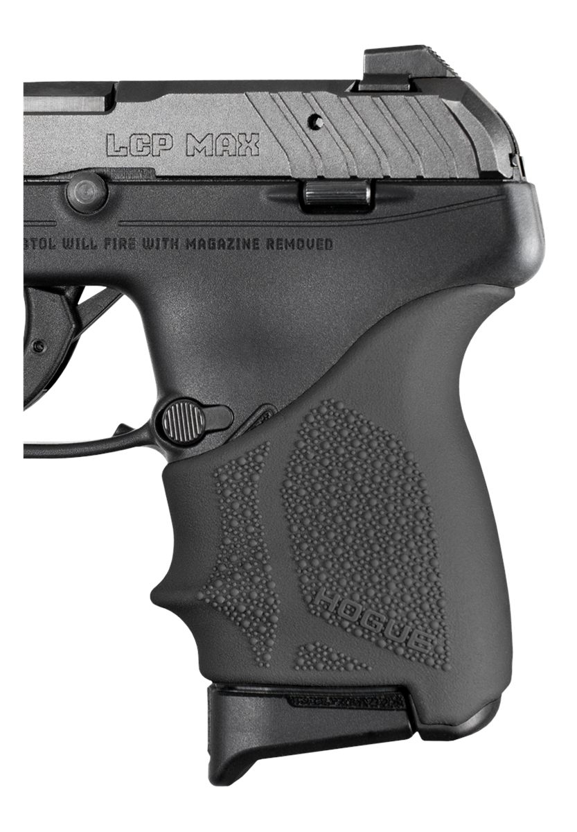 Hogue HandAll Beavertail Grip Sleeve Ruger LCP Max Black