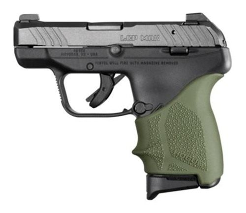 Hogue HandAll Beavertail Grip Sleeve Ruger LCP Max OD Green