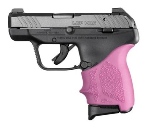 Hogue HandAll Beavertail Grip Sleeve Ruger LCP Max Pink