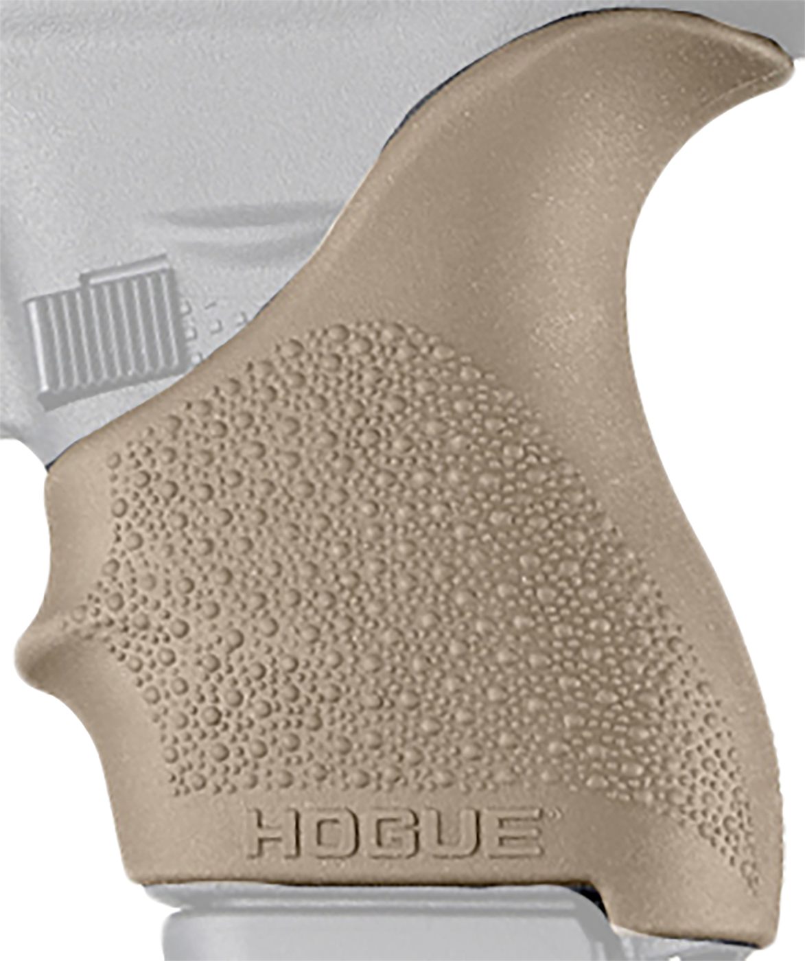 Hogue 18203 HandAll Beavertail Grip Sleeve Textured Flat Dark Earth Rubber