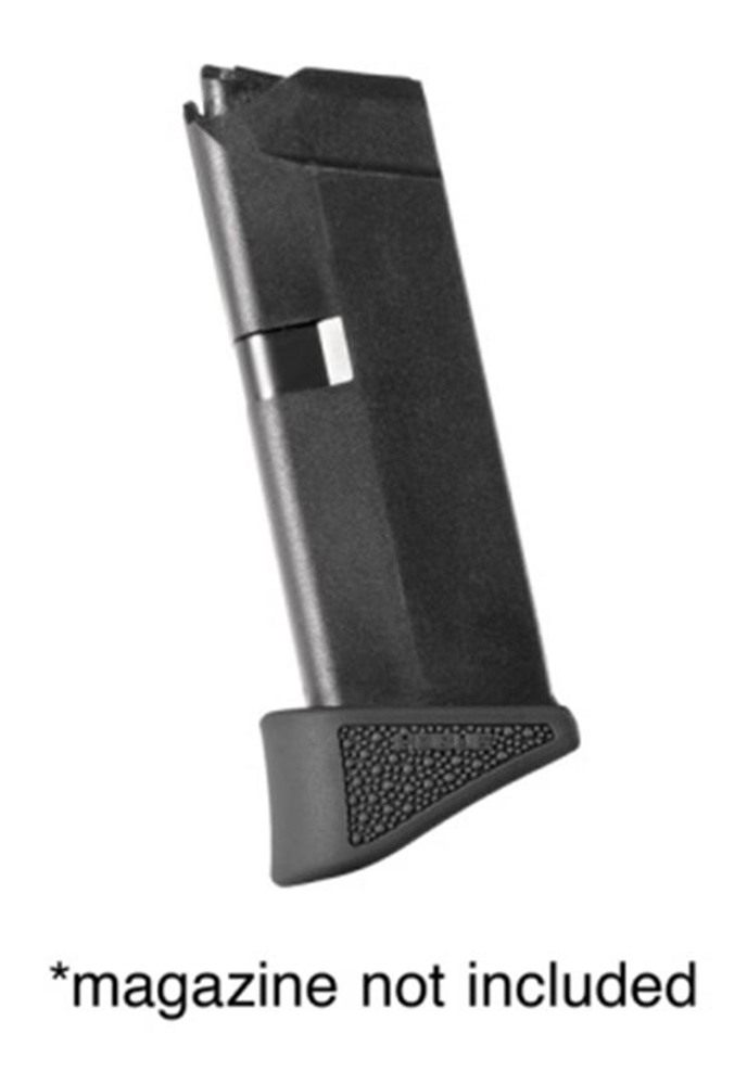 Hogue 18220 Extension Base Pad Fits Glock 42 Compatible w/ 6rd Magazine Bla view 3