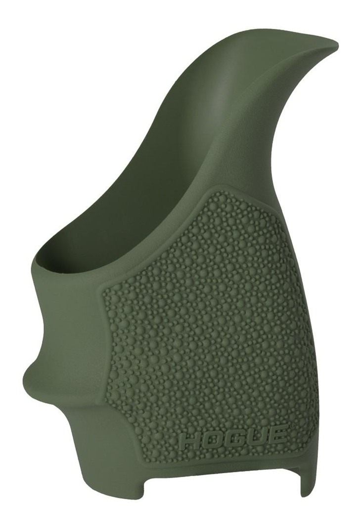Hogue HandALL Beavertail Grip Sleeve for Springfield Hellcat - Olive Drab G view 3