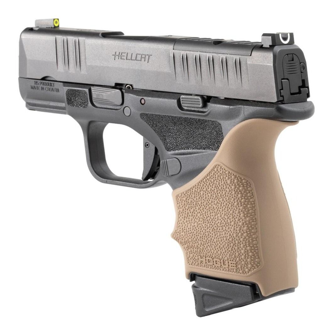Hogue HandAll Beavertail Grip Sleeve Springfield Armory Hellcat Flat Dark E