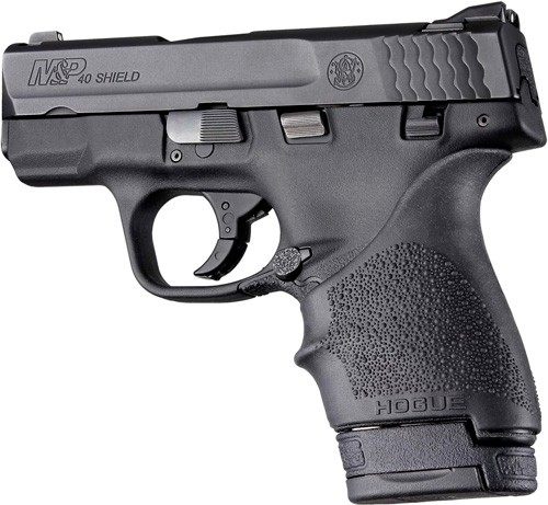 Hogue 18400 HandAll Beavertail Grip Sleeve Textured Black Rubber for Glock view 2